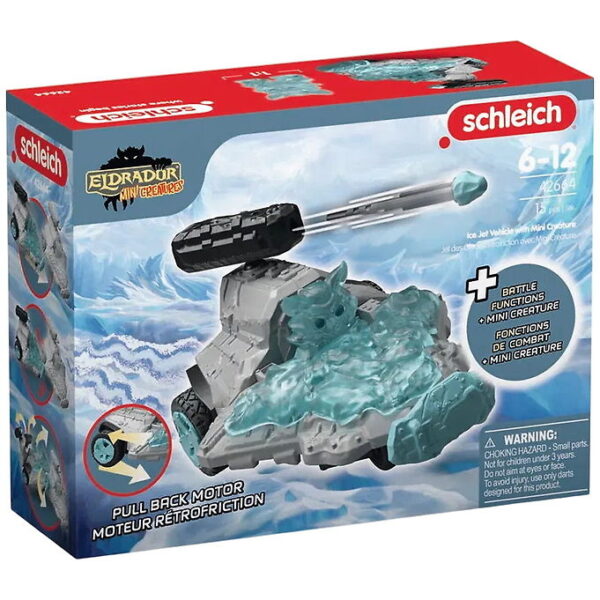 Schleich Eldrador Mini Creatures - Ice Jet Køretøj - 42664 Schleich Eldrador Mini Creatures - Ice Jet Køretøj - 42664