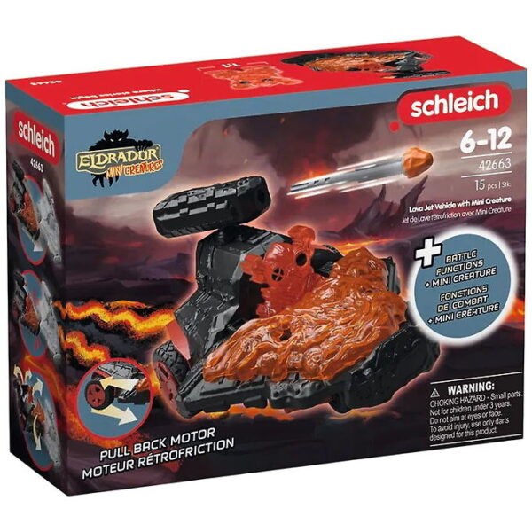 Schleich Eldrador Mini Creatures - Lava Jet Køretøj - 42663