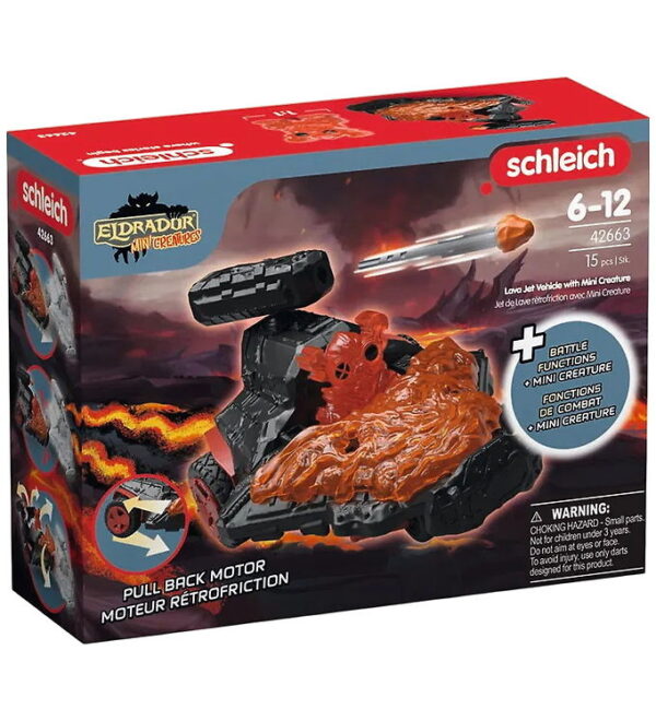 Schleich Eldrador Mini Creatures - Lava Jet Køretøj - 42663