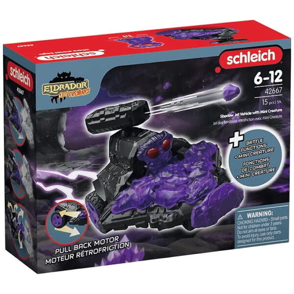 Schleich Eldrador Mini Creatures - Shadow Jet Køretøj - 42667