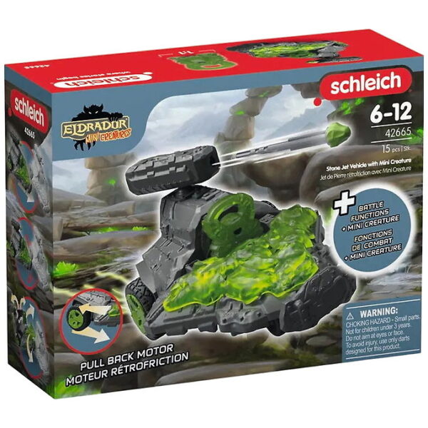 Schleich Eldrador Mini Creatures - Stone Jet Køretøj - 42665