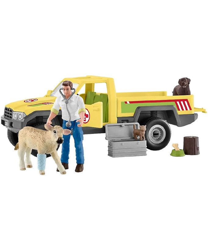 Schleich Farm World - Dyrlægebesøg På Gården 42503 Schleich Farm World - Dyrlægebesøg På Gården 42503