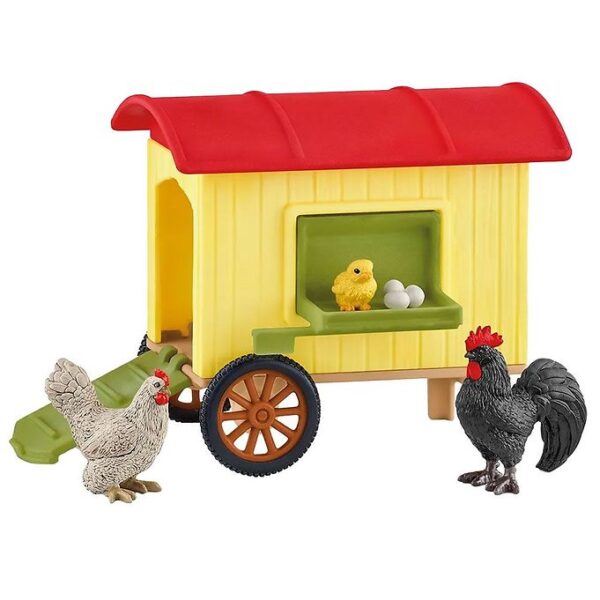 Schleich Farm World - Mobile Chicken Coop