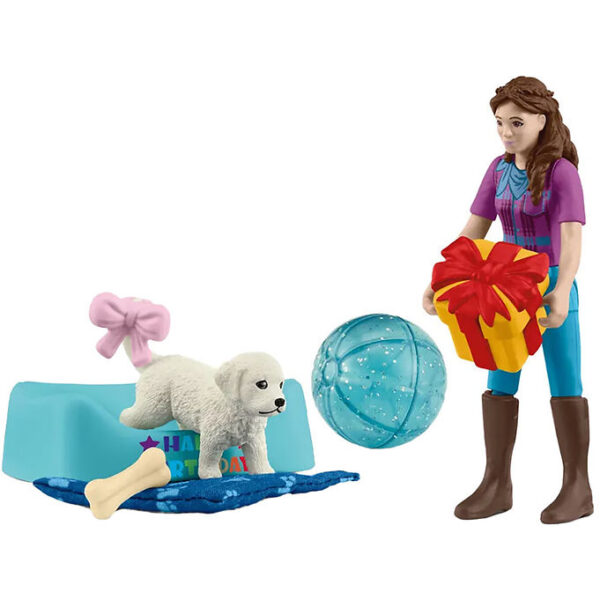 Schleich Fødselsdagsfest Med Lisa - 42744 - 12 Dele