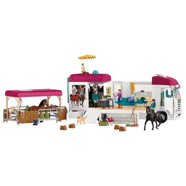 Schleich Horse Club - 68x60x28 cm - Hestetransporter 42619
