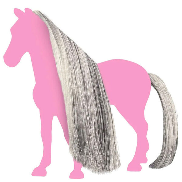Schleich Horse Club - Hår Beauty Horses Grå - 42652
