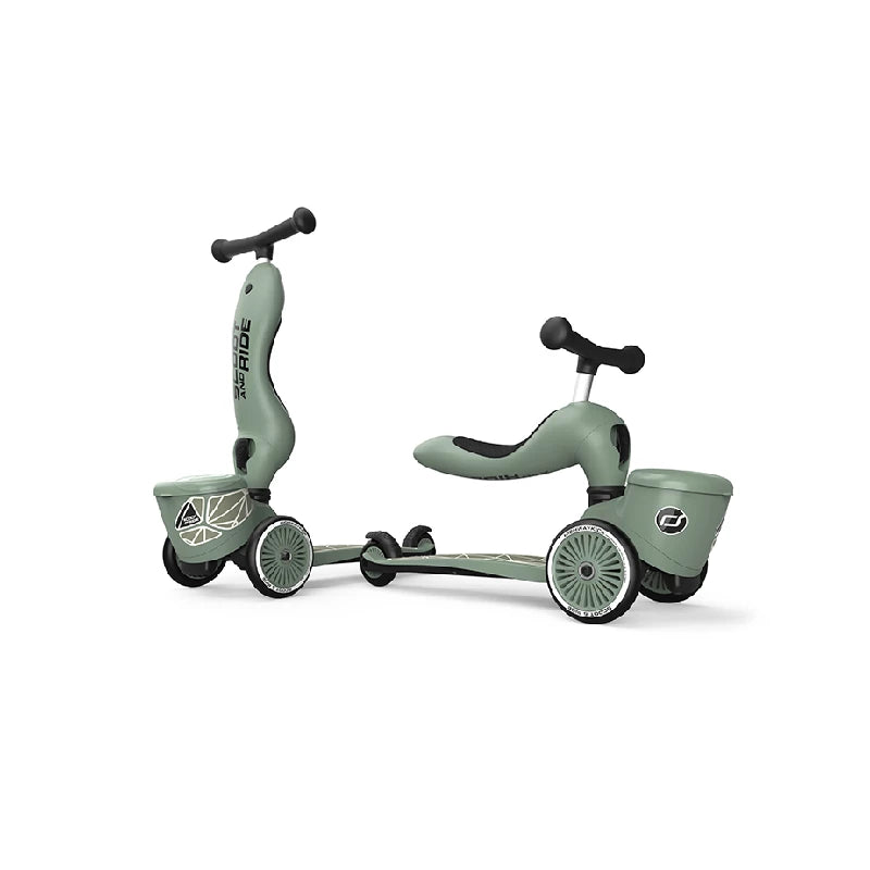 Scoot And Ride Highway Kick 1 LS - Green Lines