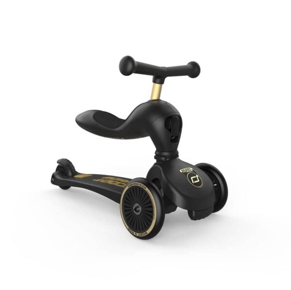 Scoot And Ride Highway Kick 1 - Olive Black/gold