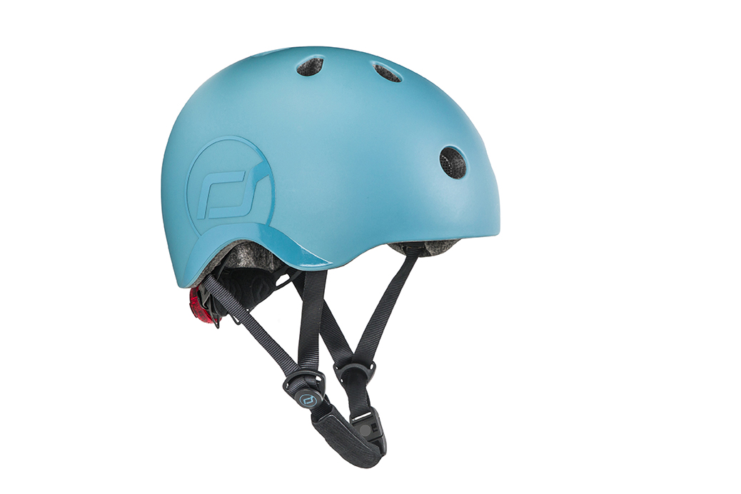 Scoot & Ride | Cykelhjelm, 51-55 cm Steel