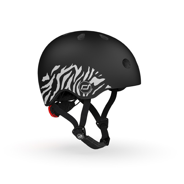 Scoot & Ride | Cykelhjelm til baby, 45-51 cm - Zebra