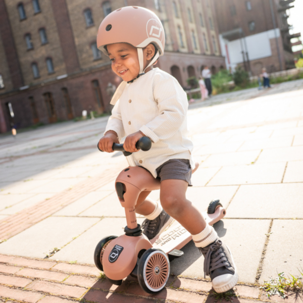 Scoot & Ride | Highwaykick 1 Push and Go - Mocha