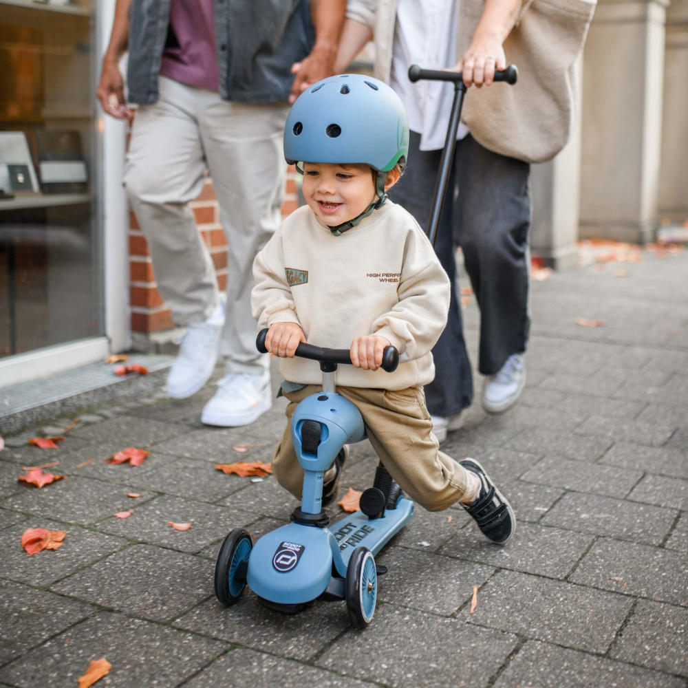Scoot & Ride | Highwaykick 1 Push and Go - Steel