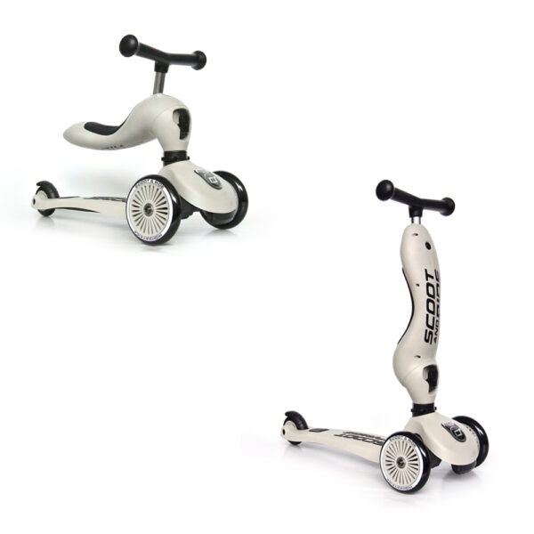 Scoot & Ride | Løbehjul/Løbecykel - Highwaykick 1, Ash