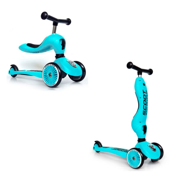 Scoot & Ride | Løbehjul/Løbecykel - Highwaykick 1, Blueberry