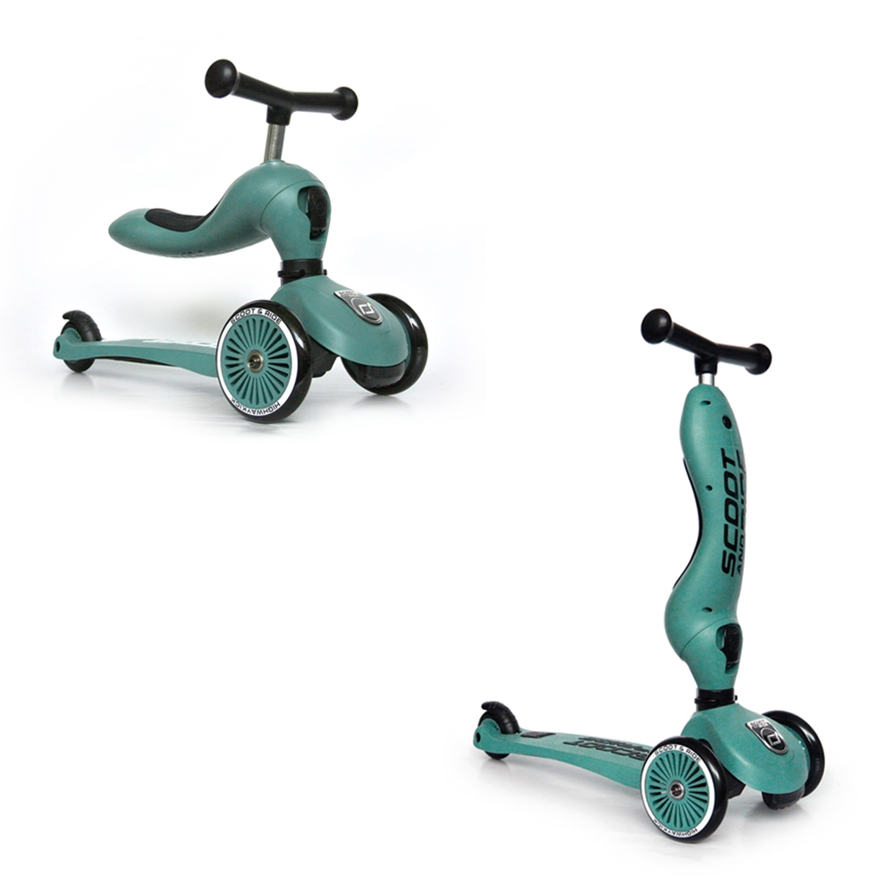 Scoot & Ride | Løbehjul/Løbecykel - Highwaykick 1, Green