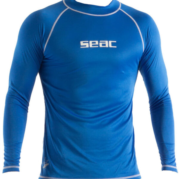 Seac Badebluse - T-Sun Long Man - UV50+ - Blå Seac Badebluse - T-Sun Long Man - UV50+ - Blå