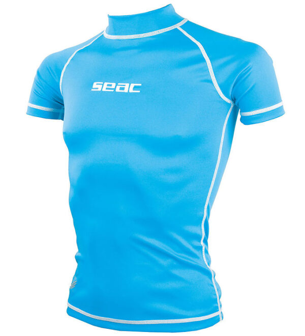 Seac Badebluse - T-Sun Short - UV50+ - Lyseblå