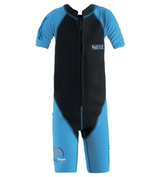 Seac Badeheldragt - Dolphin Shorty Boy 1,5 mm - Neopren - Sort/B Seac Badeheldragt - Dolphin Shorty Boy 1,5 mm - Neopren - Sort/B