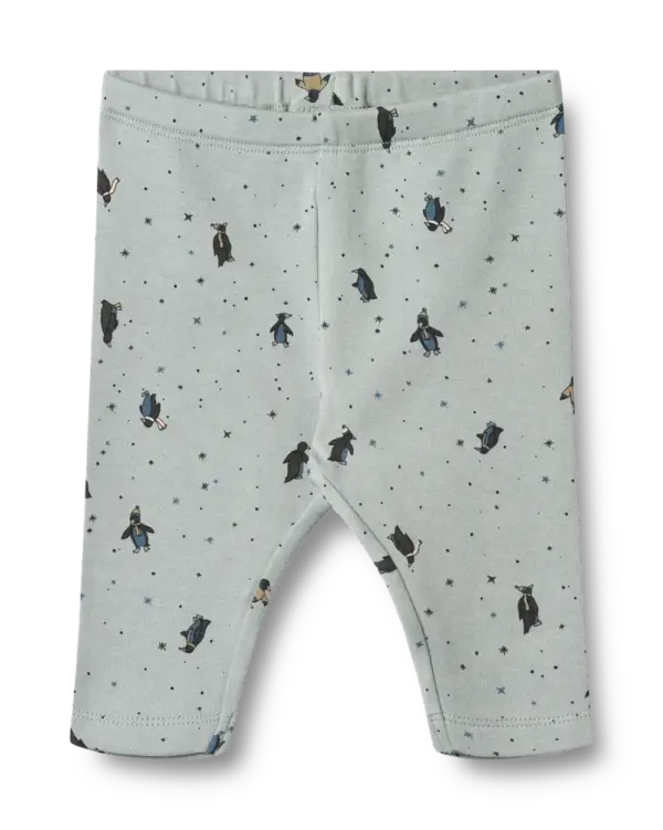 Silas Jersey Bukser - Soft rain penguins - 9 MDR.