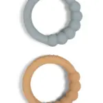 Silikone bidering 2-pak - silt green