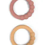 Silikone bidering 2-pak - vintage rose