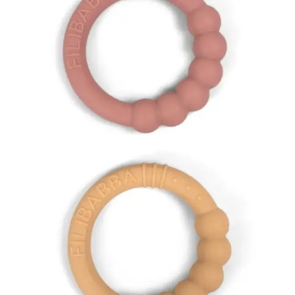 Silikone bidering 2-pak - vintage rose