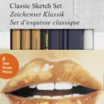 Sketch set gold Faber classic