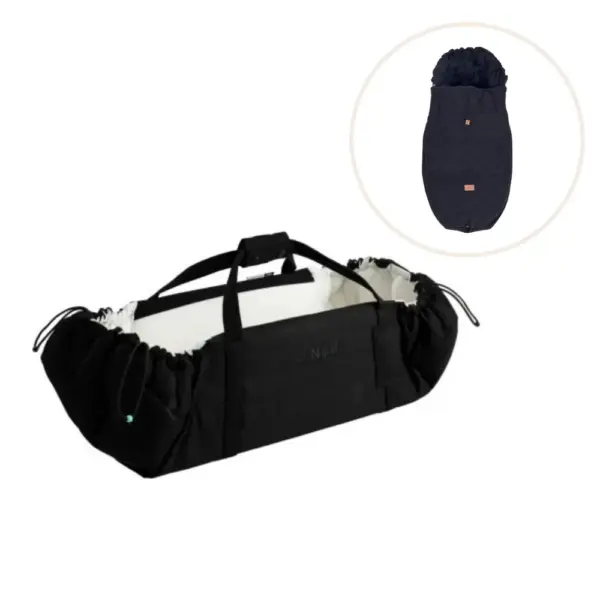 SleepCarrier X og Kørepose - Matte black SleepCarrier X og Kørepose - Matte black