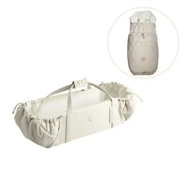 SleepCarrier X og Kørepose - Oat Beige