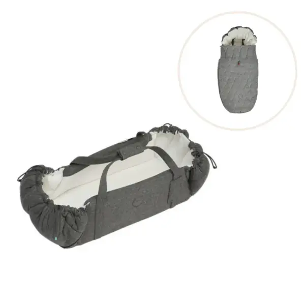 SleepCarrier X og Kørepose - Stormy Grey SleepCarrier X og Kørepose - Stormy Grey
