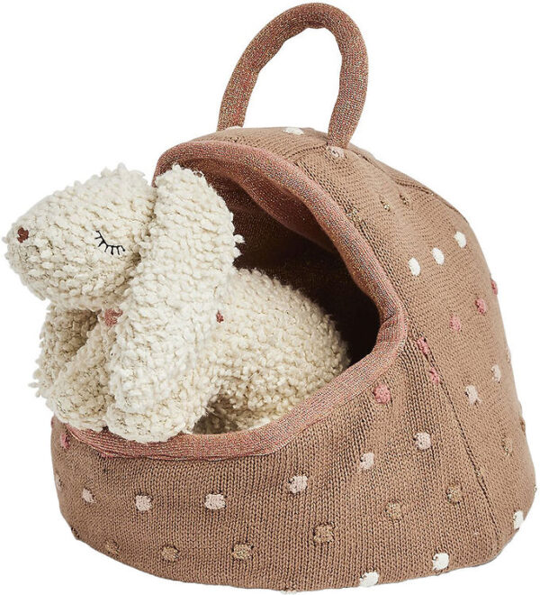 Smallstuff Bamse Med Hule - Strik - Mix