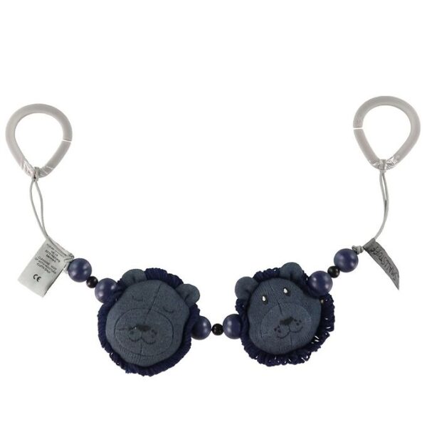 Smallstuff Barnevognskæde - Navy Lion