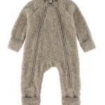 Smallstuff Køredragt m. Lynlås - Uld - Natur Melange