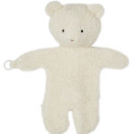 Smallstuff Nussebamse - Uld - 29 cm - Off White