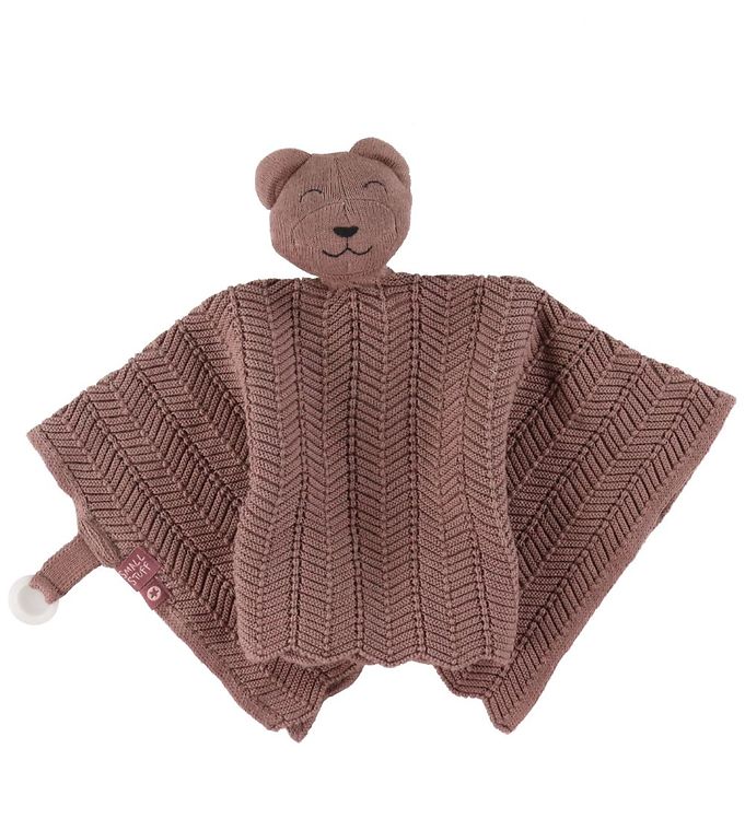 Smallstuff Nusseklud - 35x35 cm - Dark Rose Teddy Smallstuff Nusseklud - 35x35 cm - Dark Rose Teddy