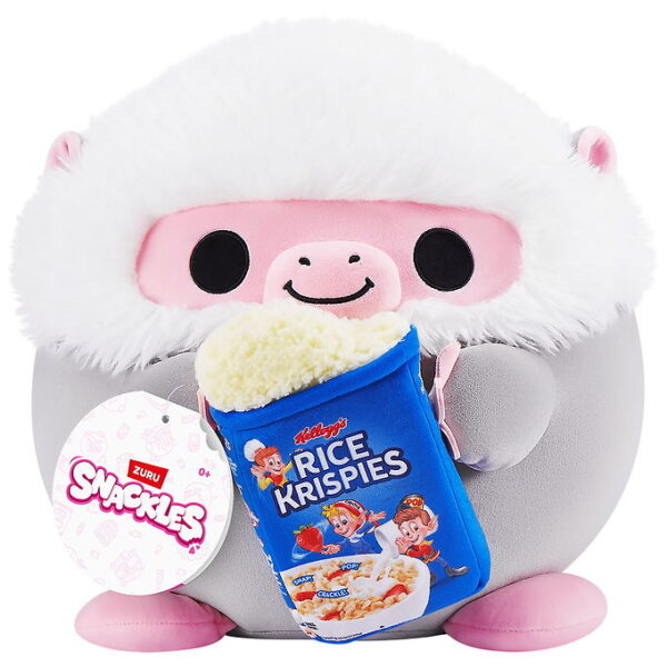 Snackles Bamse - 20 cm - Bavianen Lucas m. Rice Krispies