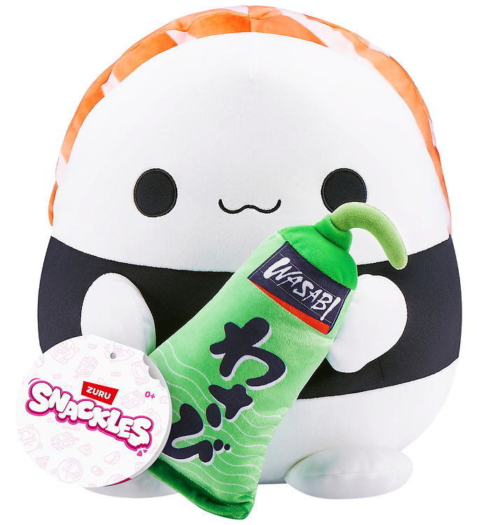 Snackles Bamse - 20 cm - Laksen Eva m. Wasabi