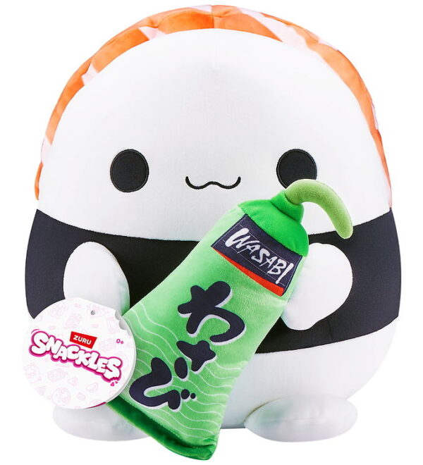 Snackles Bamse - 35 cm - Laksen Eva m. Wasabi