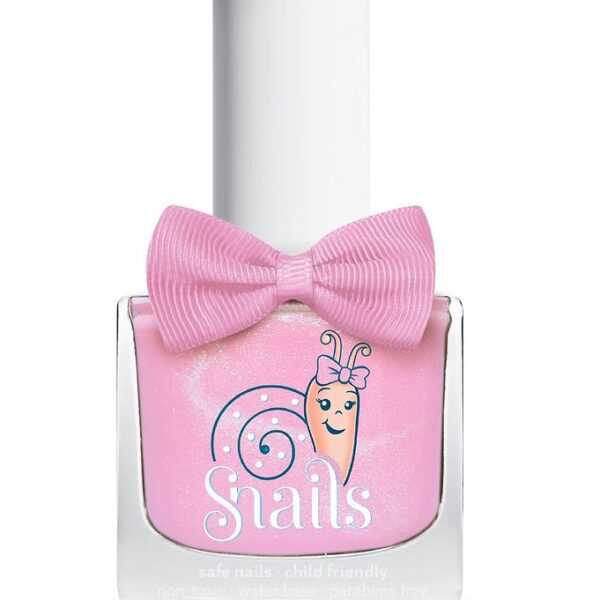 Snails Neglelak - Candy Floss - Lyserød m. Glimmer
