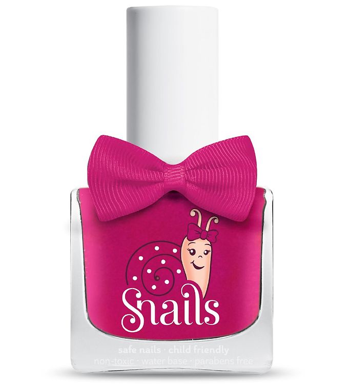Snails Neglelak - Cheerleader - Mørk Pink m. Glimmer
