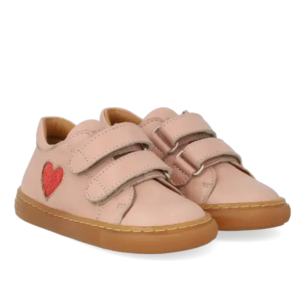 Sneaker m. Pony Hjerte - Rosebud/Coral Pony - 24