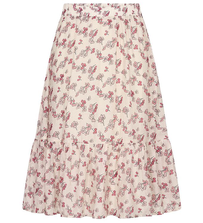 Sofie Schnoor Girls Nederdel - Antique White m. Bær Sofie Schnoor Girls Nederdel - Antique White m. Bær