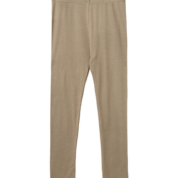 Sofie Schnoor Leggings - Rib - Nalinesb - Dark Sand