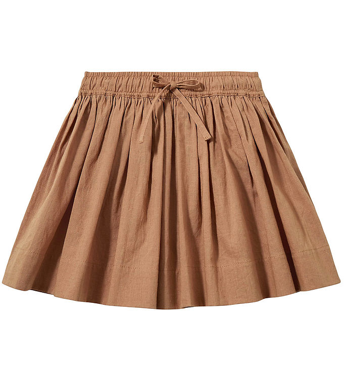 Sofie Schnoor Nederdel - Bomuld/Hør - Marask - Rose Brown Sofie Schnoor Nederdel - Bomuld/Hør - Marask - Rose Brown