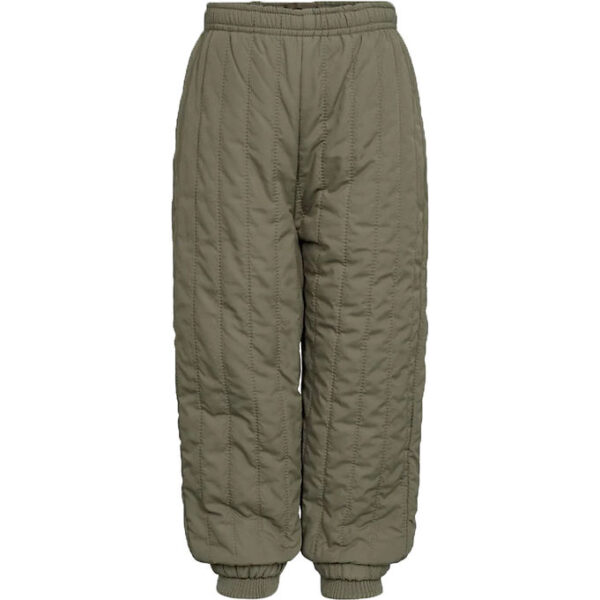 Sofie Schnoor Termobukser m. Fleece - Vitos - Kaki Gree