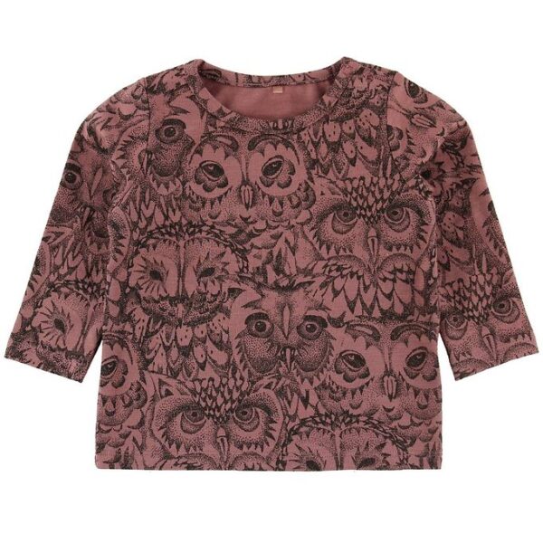 Soft Gallery Bluse - Bella - Burlwood m. Ugler