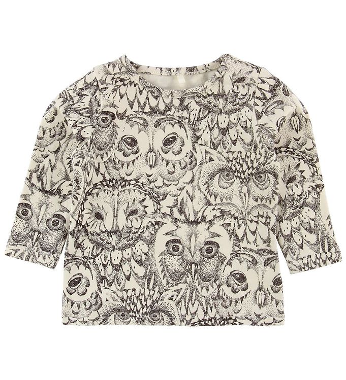 Soft Gallery Bluse - Bella - Creme m. Ugler Soft Gallery Bluse - Bella - Creme m. Ugler