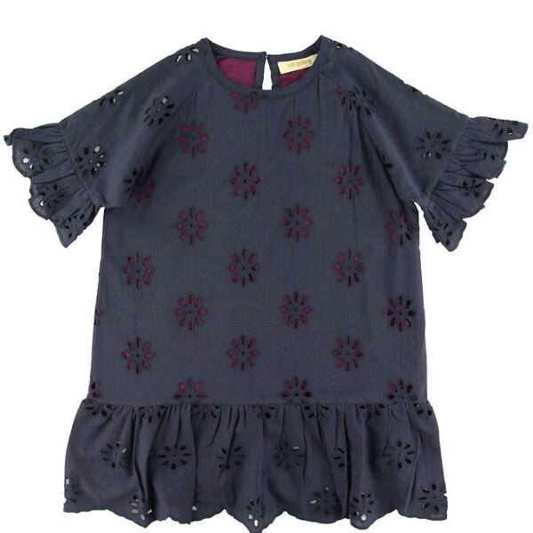 Soft Gallery Kjole - Gem - Anthracite m. Blomster