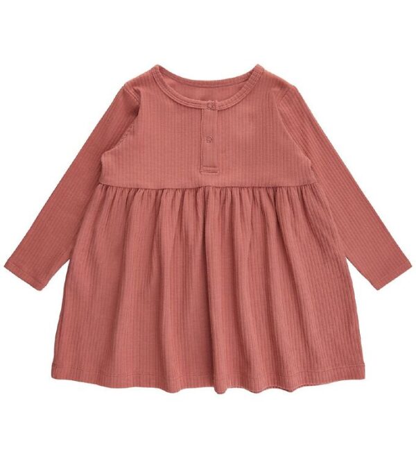 Soft Gallery Kjole - Rib - SGJenni - Brick Dust Soft Gallery Kjole - Rib - SGJenni - Brick Dust