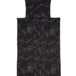 Soft Gallery Sengetøj - Baby - Mini Splash - Jet Black